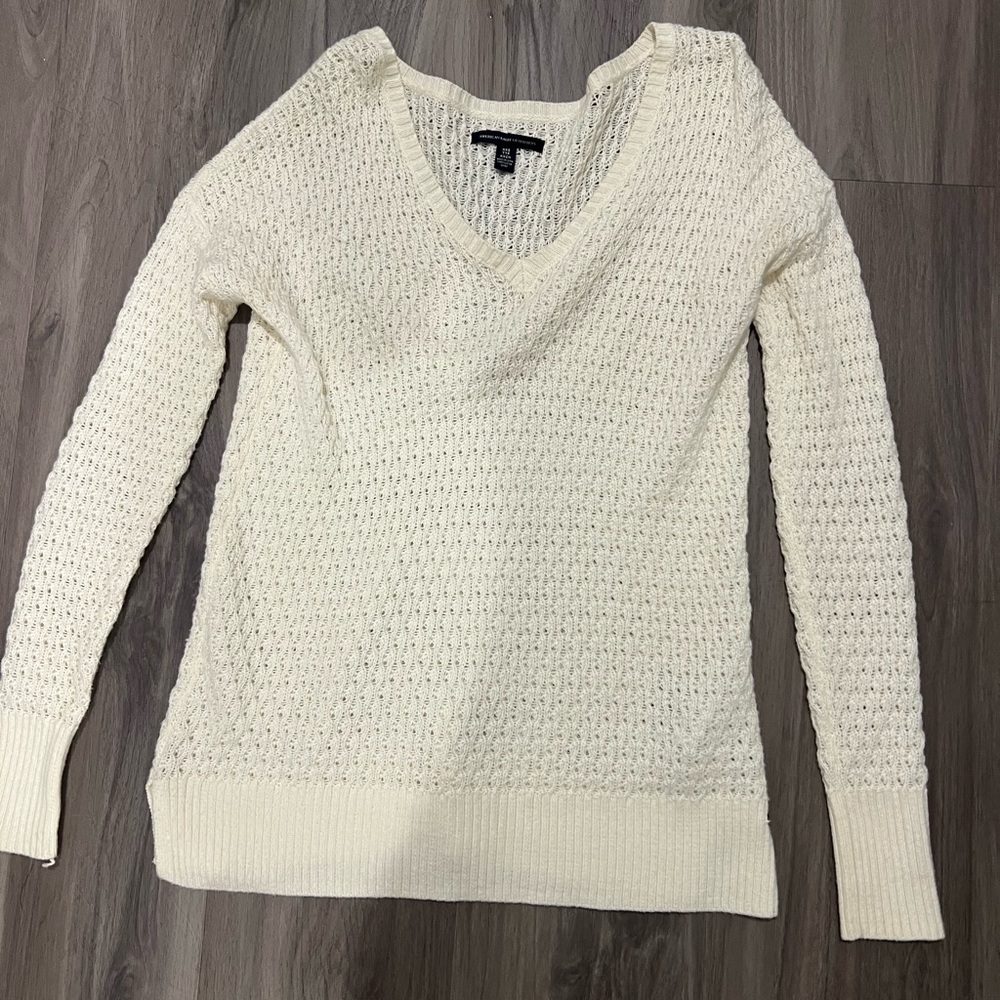 V-neck sweater